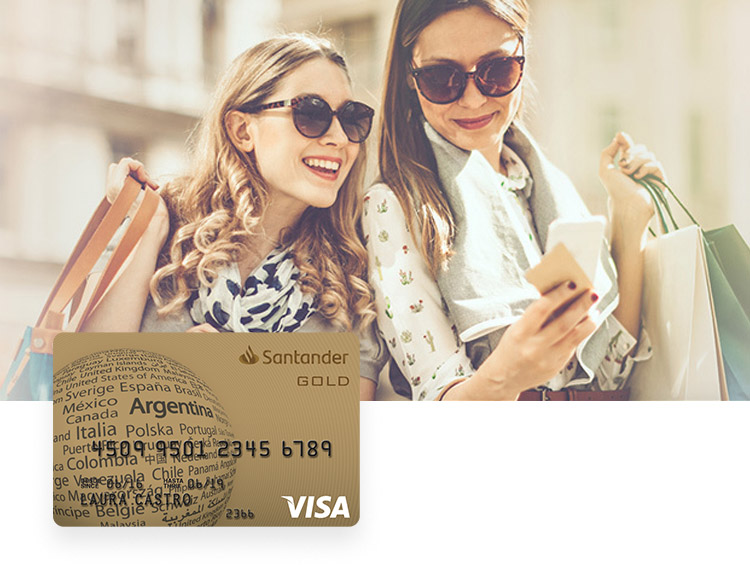 Solicitar Tarjeta Santander Visa Gold